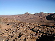 Le Hoggar dans le Sahara